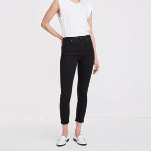 7 For All Mankind B(AIR) High Waist Black Denim Ankle Skinny - Size 28